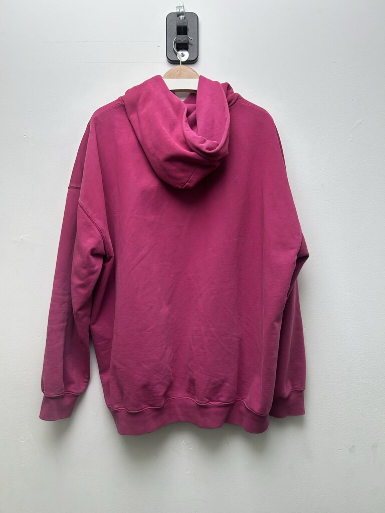 Preowned Balenciaga Jersey Apparel Pink Hoodie Size XS
