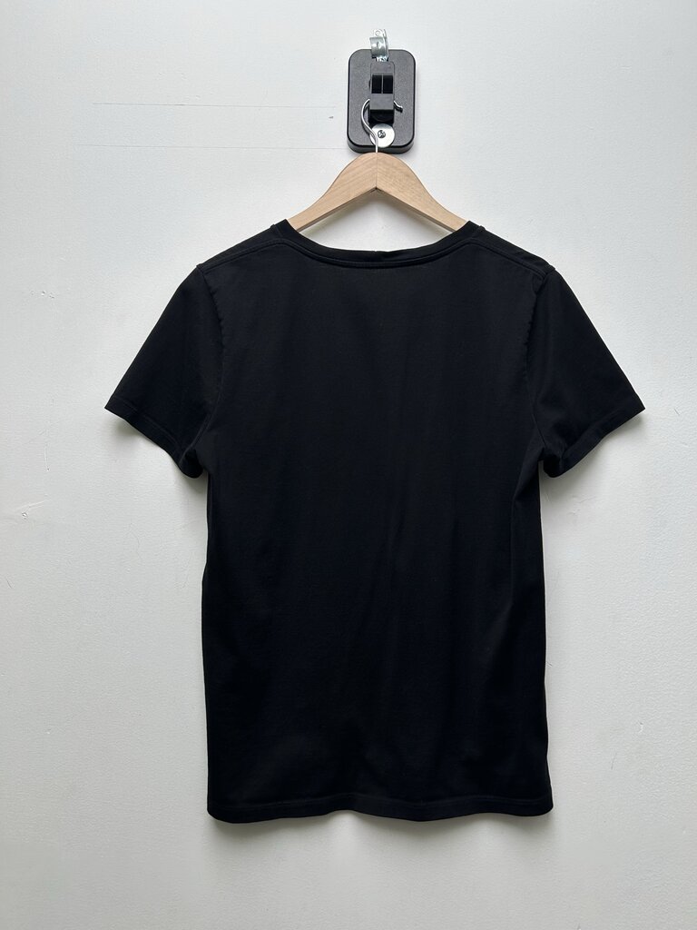 Preowned Celine Black Classic Logo Tee Size Large