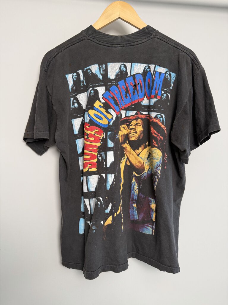 90s Bob Marley King of Reggae Rap Tee size L