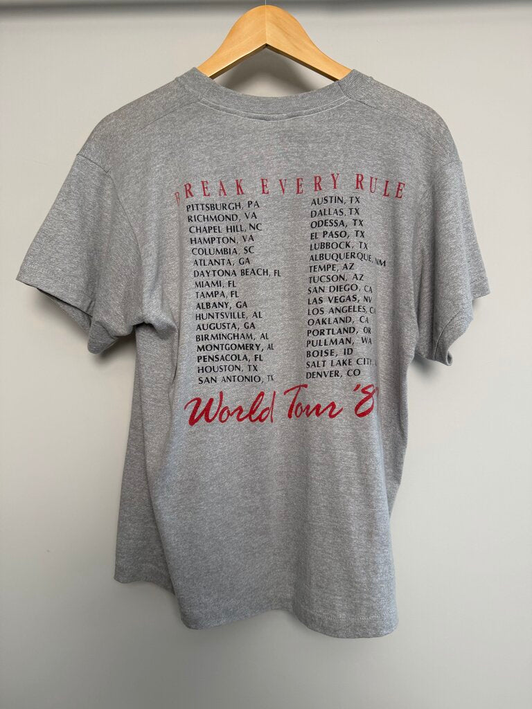 80s Tina Turner Grey Tee size XL