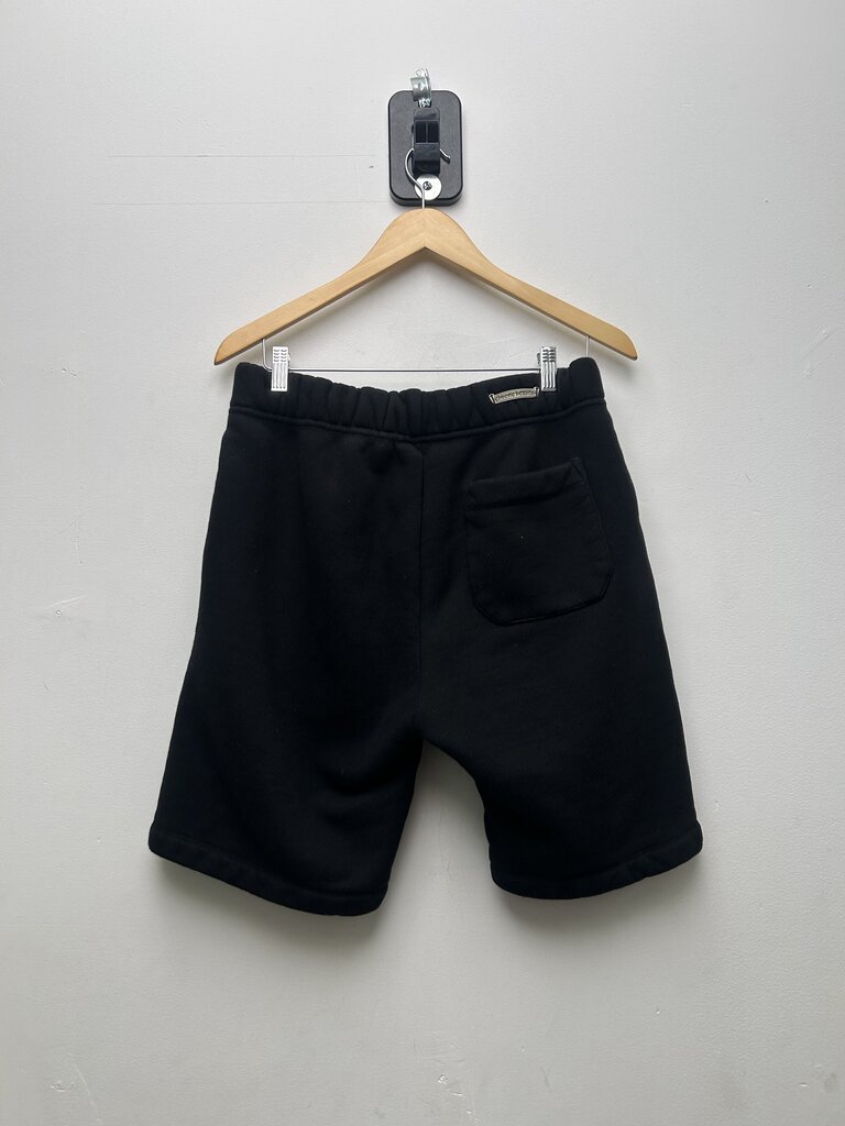 Preowned Chrome Hearts Black 711 Nylon Shorts Sz.Medium