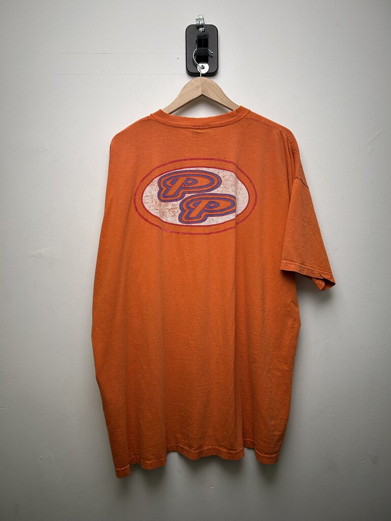 Pelle Pelle Orange Logo Tee Sz XXL