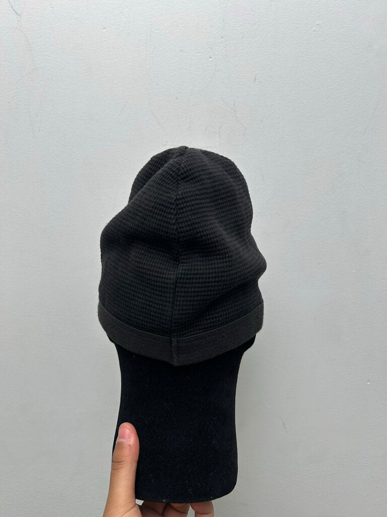 Chrome Hearts Black Horseshoe Thermal Beanie