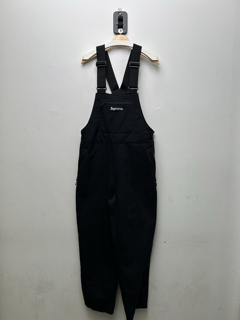 Preowned Supreme Windstopper Black Overalls sz.L