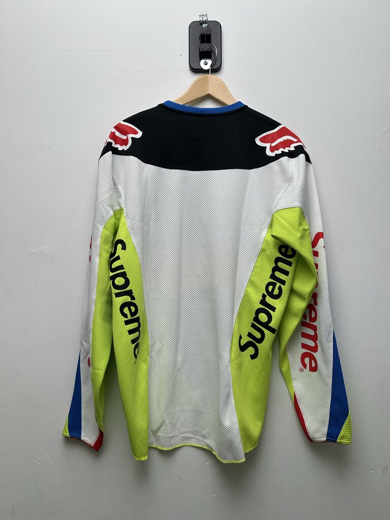 New Supreme Fox Racing Multicolor Moto Jersey sz.L