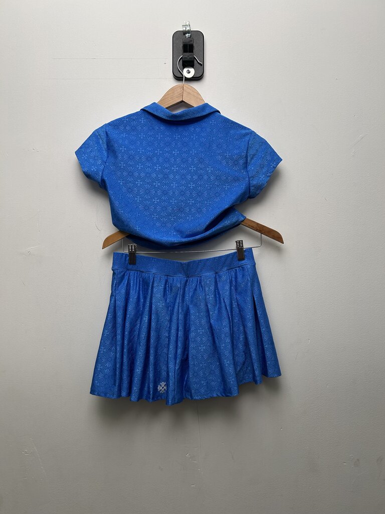 Preowned Chrome Hearts Blue Women's Skirt Set Small/ Medium