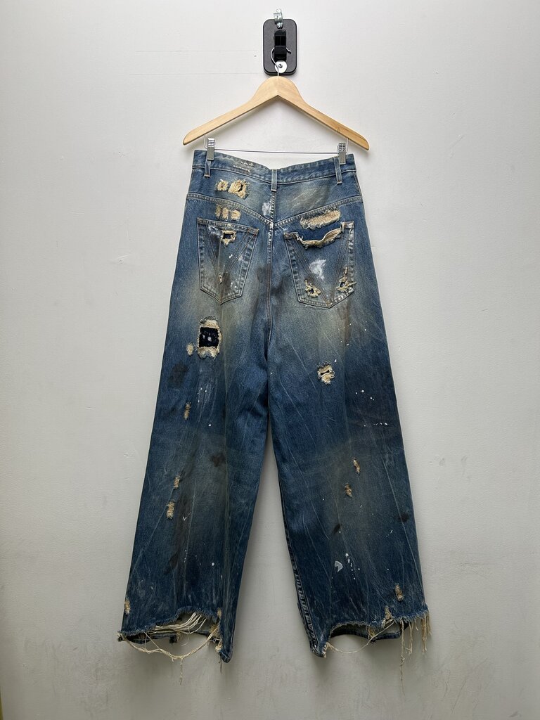 New Vetement Distressed Denim