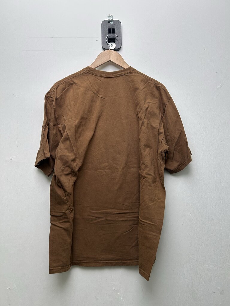 Preowned Supreme Brown Flowers Picture Tee Sz.XL