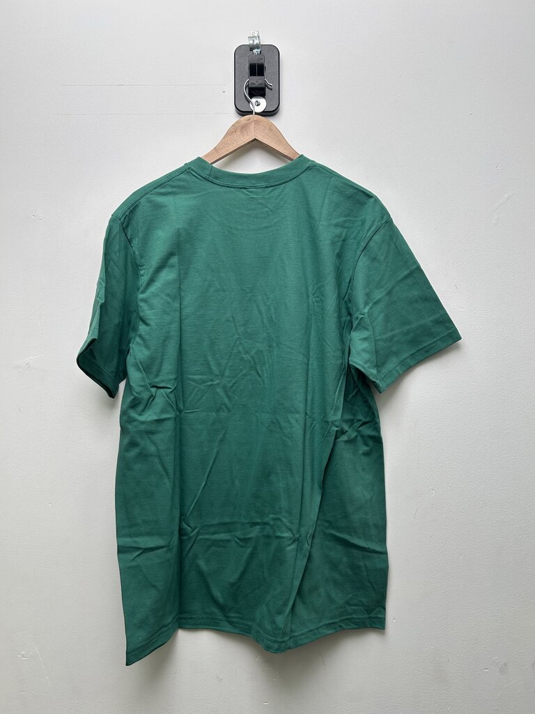 New Supreme Green Candle Box Logo Tee Sz.Large