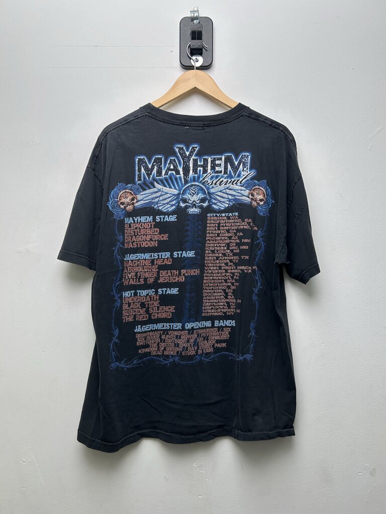 2008 Mayhem Festival Music Tee sz XL
