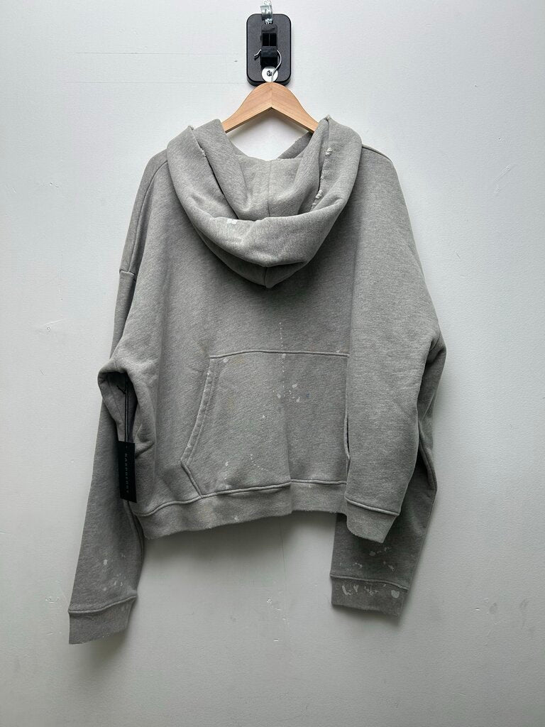 New GV Gallery Northwestern Grey Reversible Hoodie sz.L