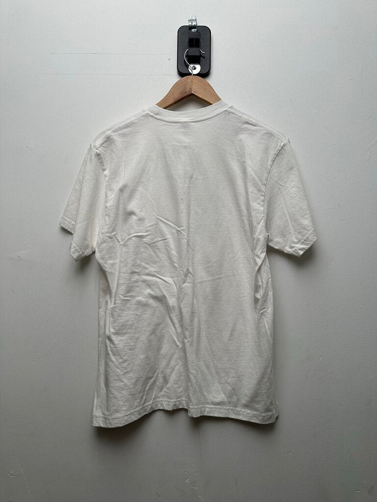 Preowned Supreme Twin Towers Greeting White Tee sz.M