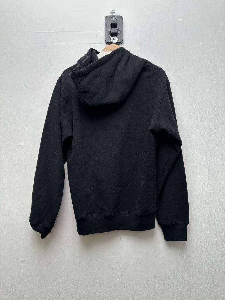 Preowned Supreme Orange Gun Black Hoodie sz.M