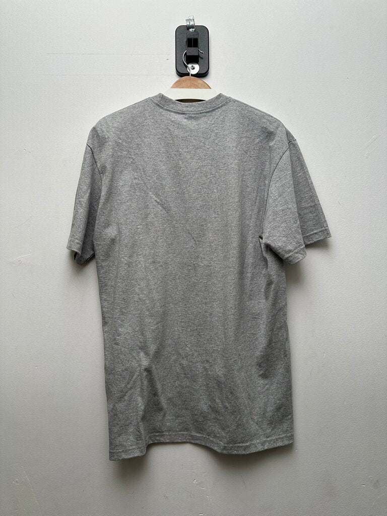 Preowned Supreme Pink Fuzzy TV Grey Tee sz.M