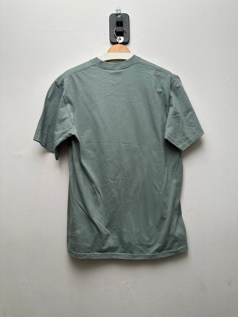 Preowned Supreme Molotov Kid Sage Green Tee sz.M