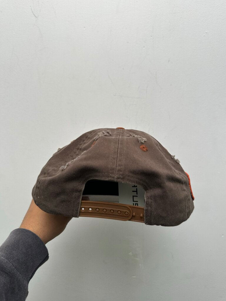 New Up 7 Skate Tan Brown Street Team Hat