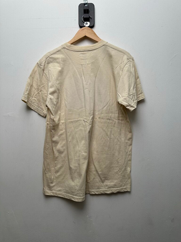 Preowned Supreme White Store Flag Tee Sz.Medium