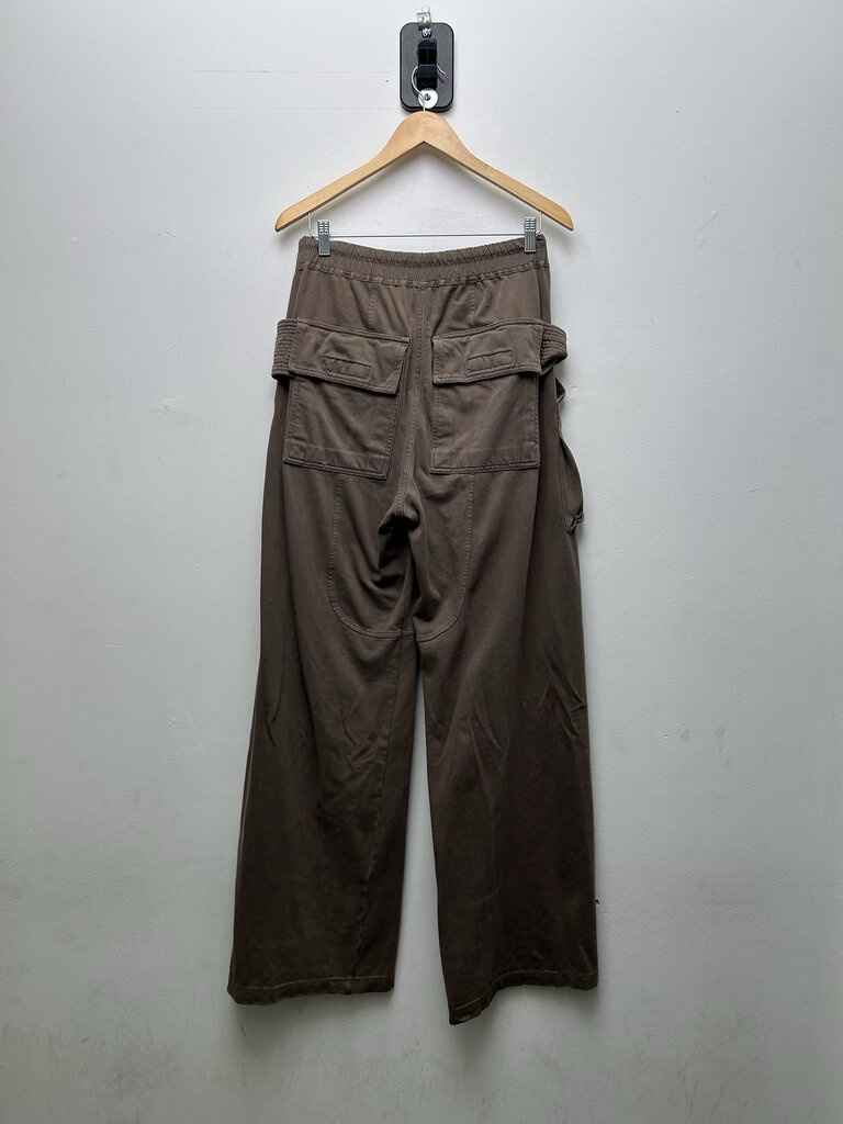 Preowned Rick Owens DRKSHDW Creatch Dust Brown Cargo Sweatpants sz.XS