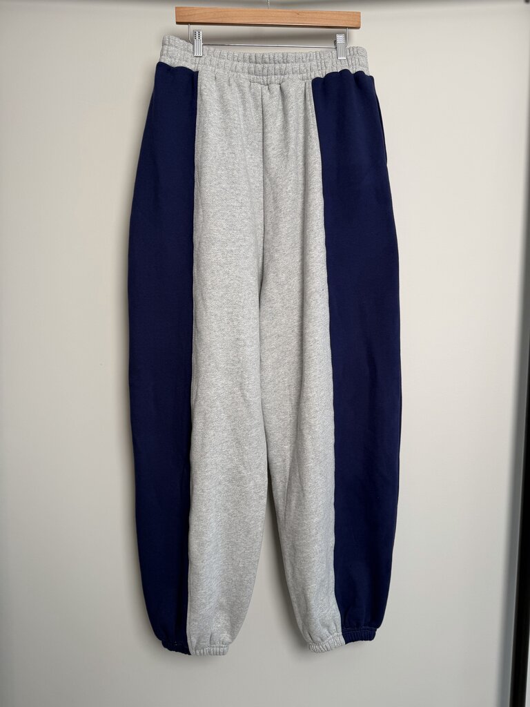 New GV Gallery Blue/Grey Split Sweats Sz. S