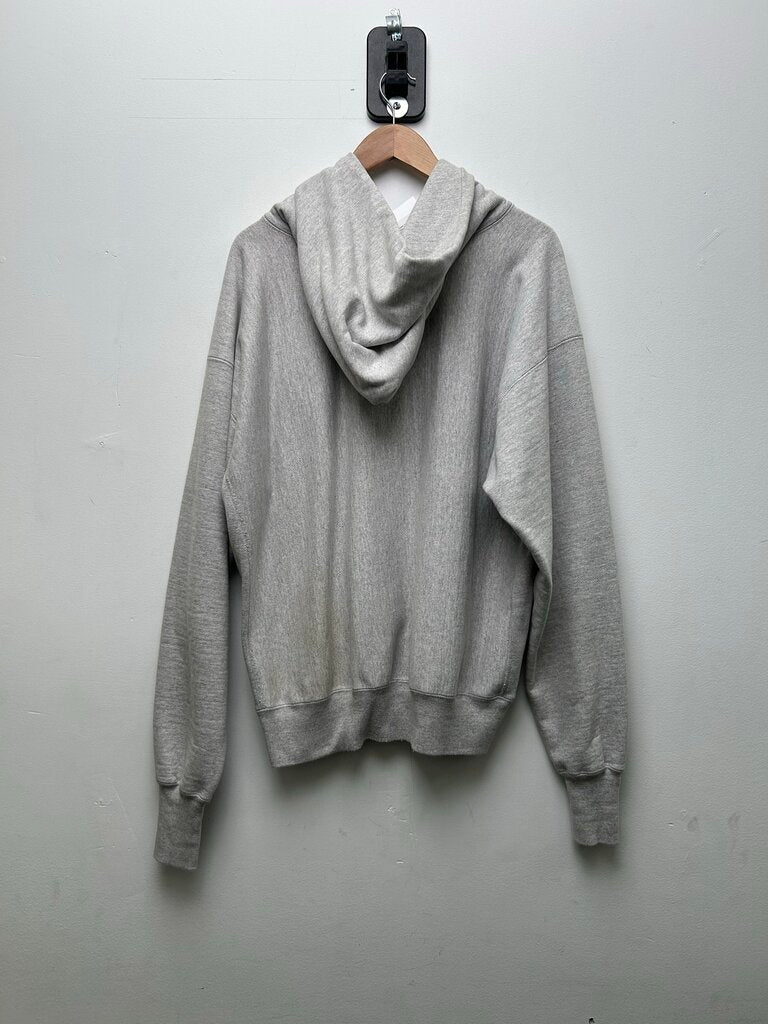 Preowned Saint Micheal Grey Red Saint Hoodie Sz.Medium