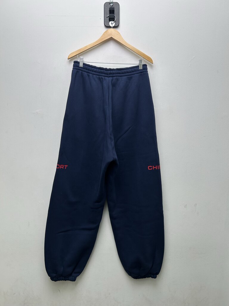 New HMDD Navy Red Sport Sweatpants Sz.Medium