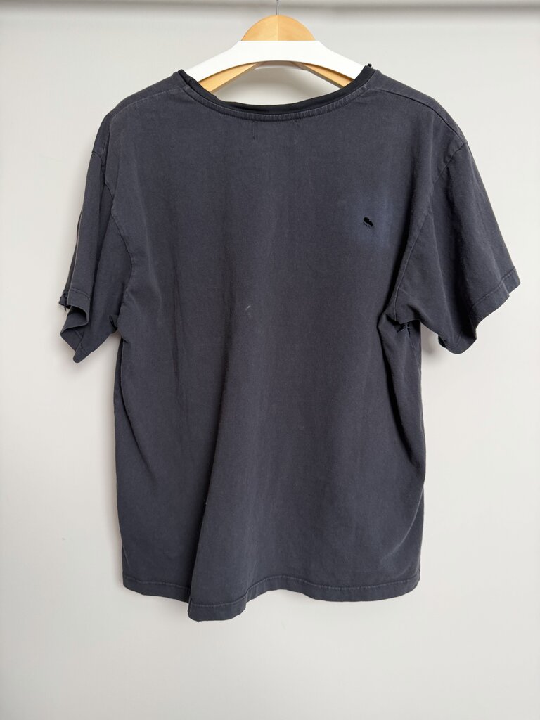 Preowned ERD Black Pocket Tee size XL