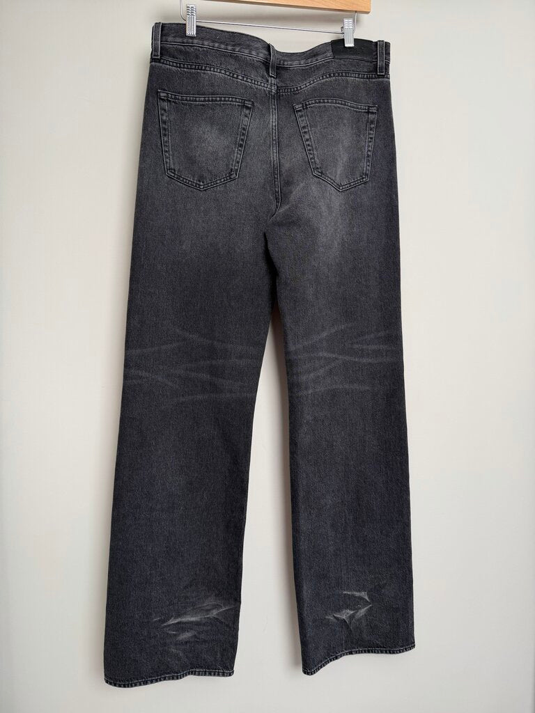 Gucci Dog Bit Grey Black Denim size 34
