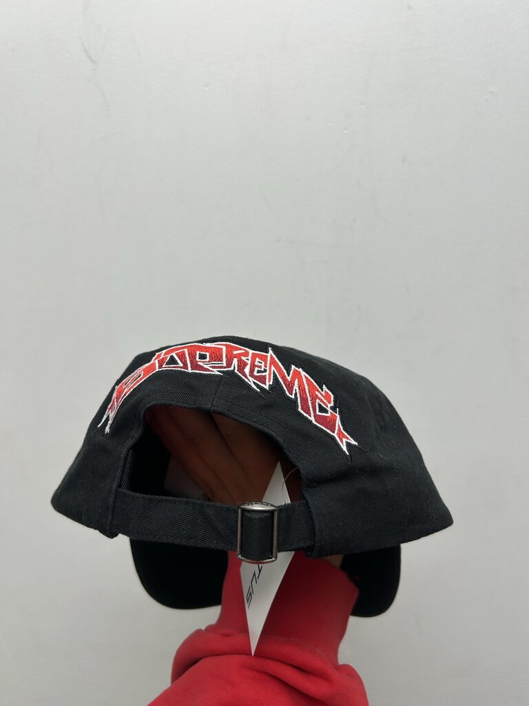 Preowned Supreme Black Red Ducatti Hat