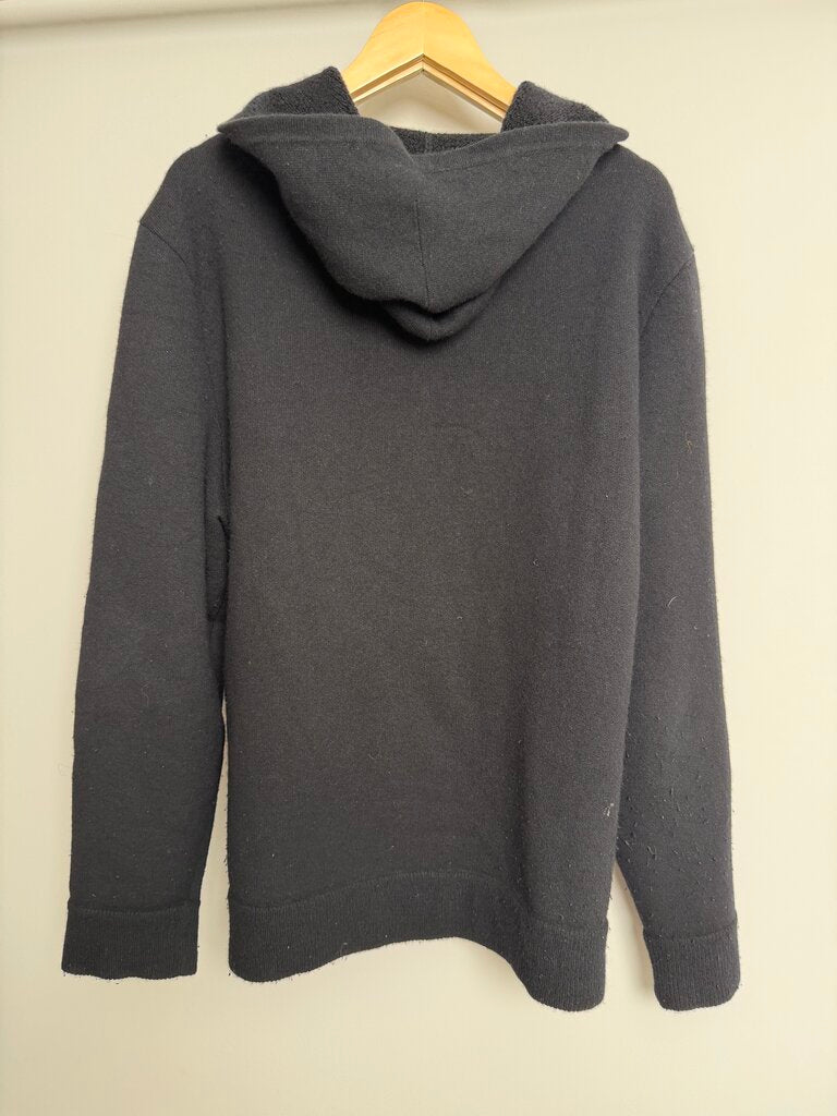 Chrome Heart Cashmere Spell Out Black Hoodie size XL