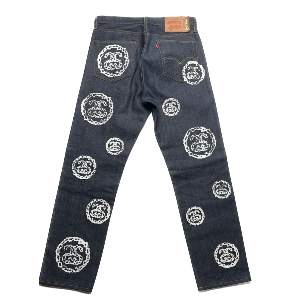 New Denim Tears Stussy Raw Jeans
