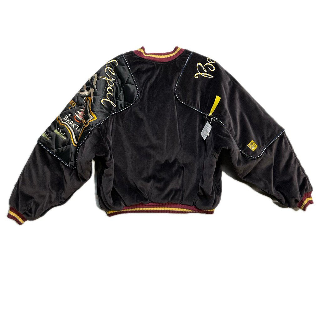 New Kapital Black Map Bomber sz.2