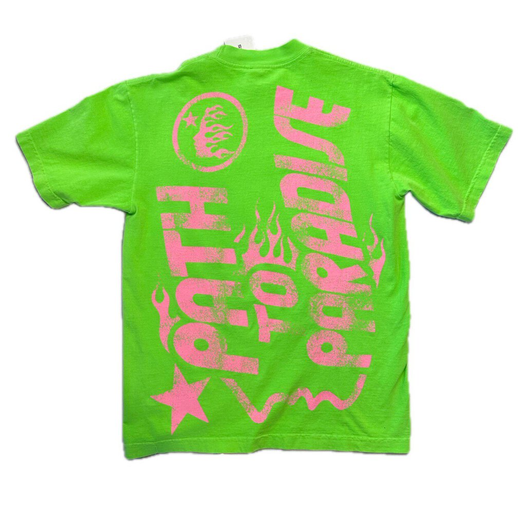 New Hellstar Green Jesus Tee sz.XL