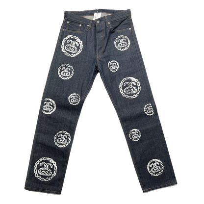 New Denim Tears Stussy Raw Jeans sz.34