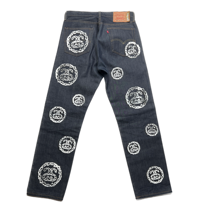 New Denim Tears Stussy Raw Jeans sz.34