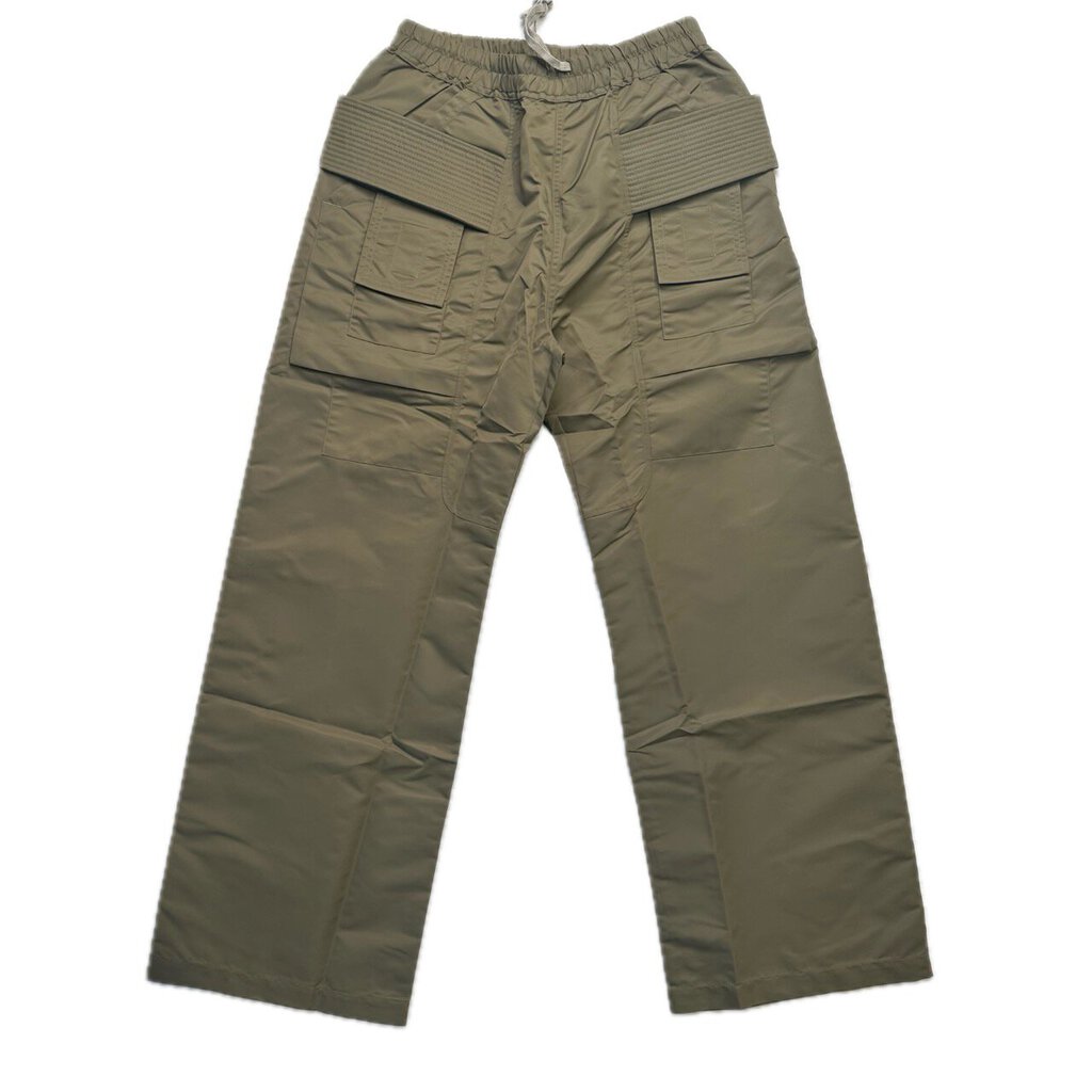 New Rick Owen Khaki Creatch Cargo Pants Size XS