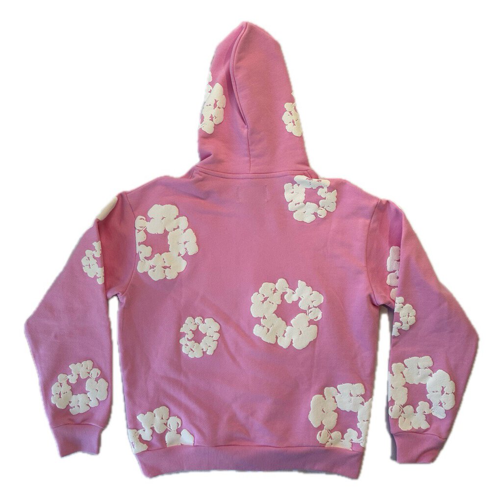 New Denim Tears Pink Hoodie Size Small