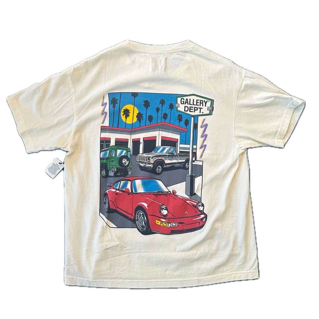New Gallery Dept. Carshow Cream Tee Size XL