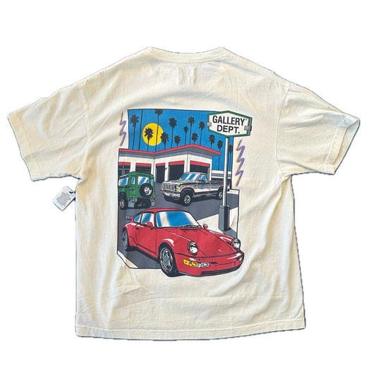 New Gallery Dept. Carshow Cream Tee Size XL