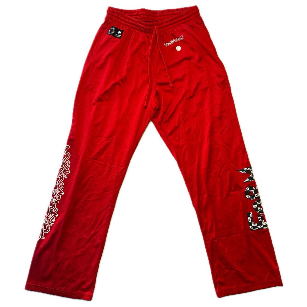 New Chrome Hearts Matty Boy Red Sweatpants Size Large