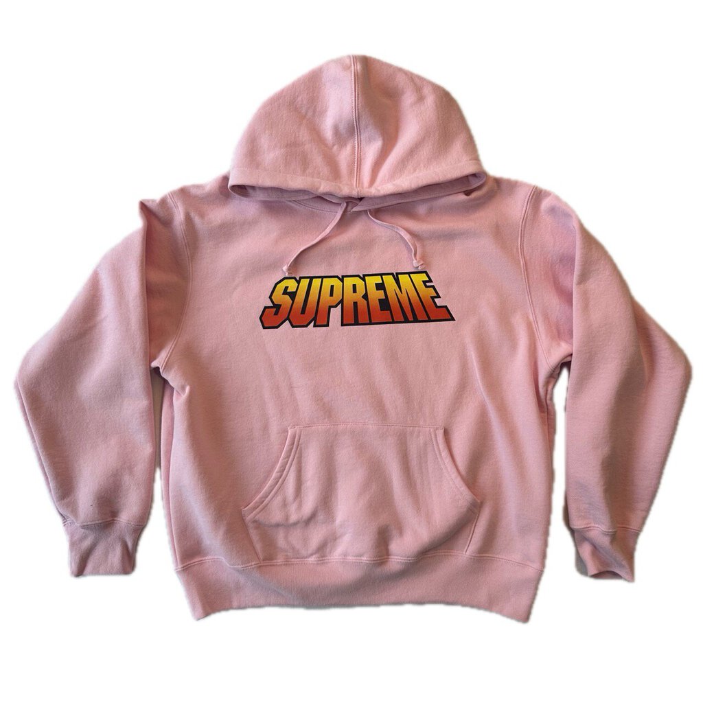 New Supreme Sapotage Pink Hoodie Size S