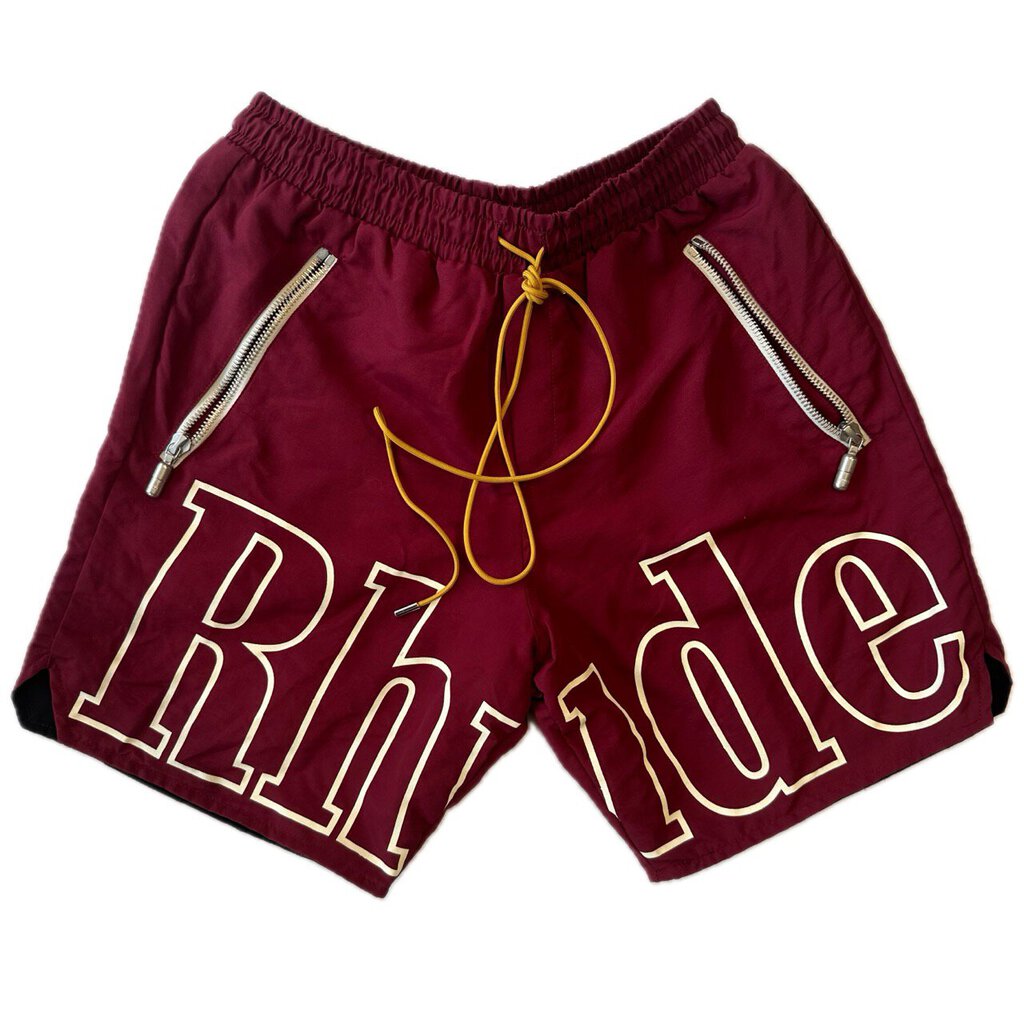 New Rhude Shorts Burgundy sz.S