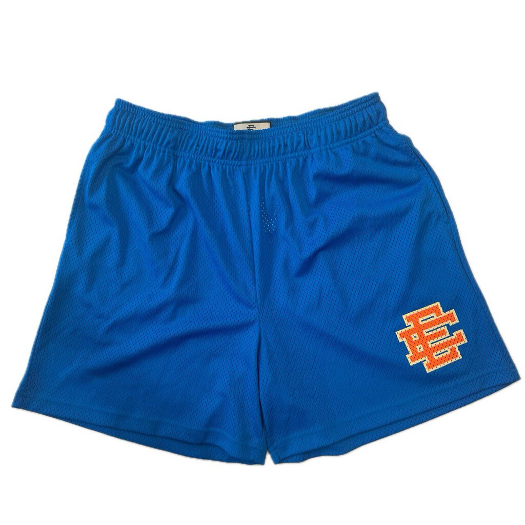 New Eric Emanuel Blue & Orange Shorts sz.XL