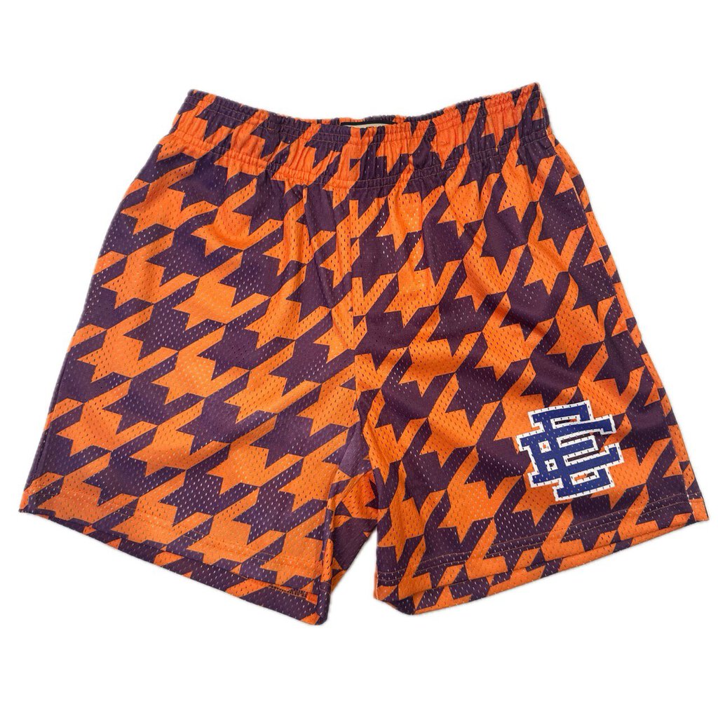 New Eric Emanuel Orange Star Shorts sz.S