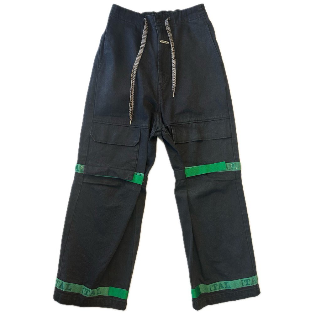 Preowned Kapital Black Green Pants Size Medium
