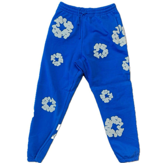 New Denim Tears Blue Wreath Sweatpants Size Large