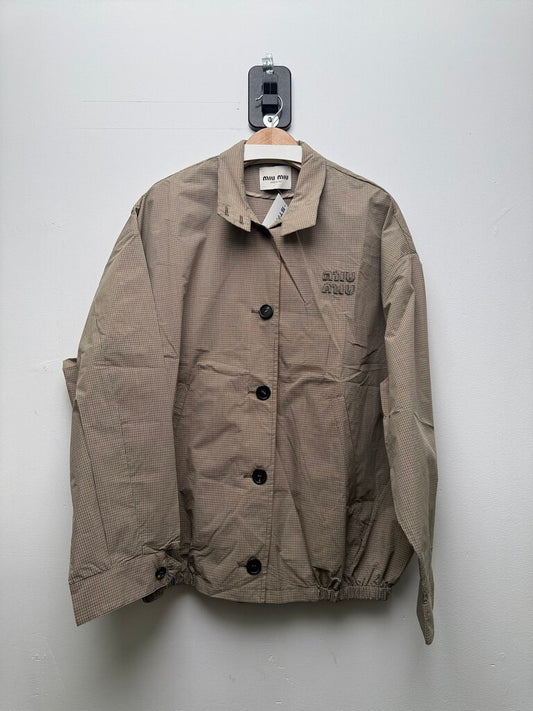 Miu Miu Plaid Button Up Size 38(XL)