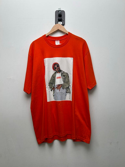 New Supreme Red Andre 3000 Tee sz.XL