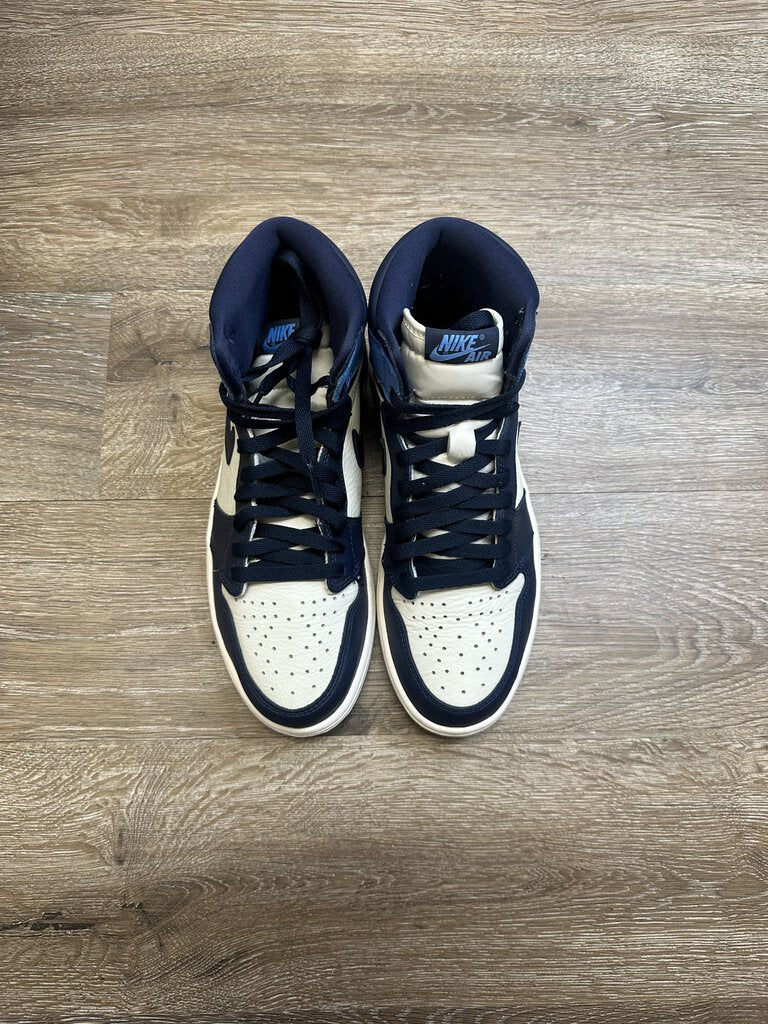 Preowned Jordan 1 Obsidian sz.8.5