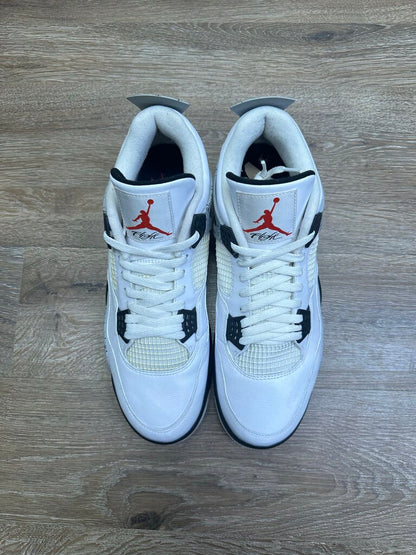 Preowned Jordan 4 White Cement sz.14