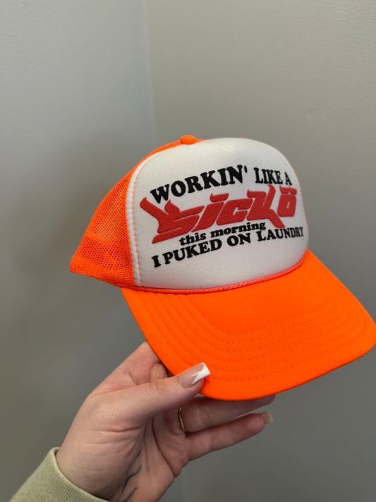 New Sicko Orange Trucker